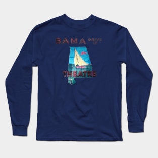 Bama Drive-In Movie Theatre Long Sleeve T-Shirt